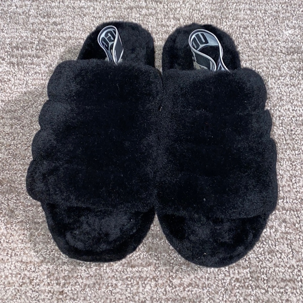 UGG open toe back strap slippers